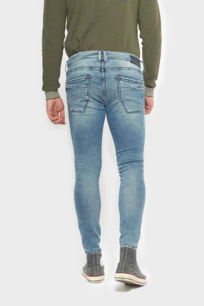 Jeans power skinny 7/8 destroy vintage blau Nr.4