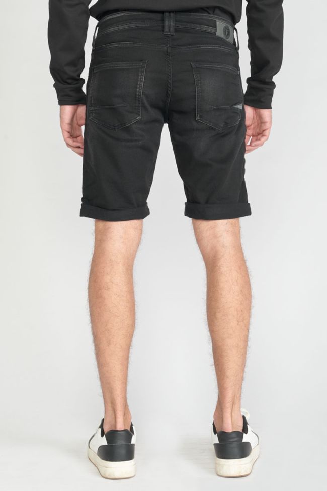 Bermuda-short Jogg in schwarz