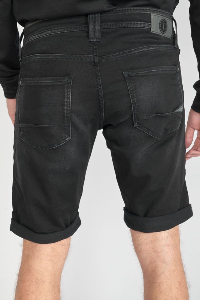 Bermuda-short Jogg in schwarz