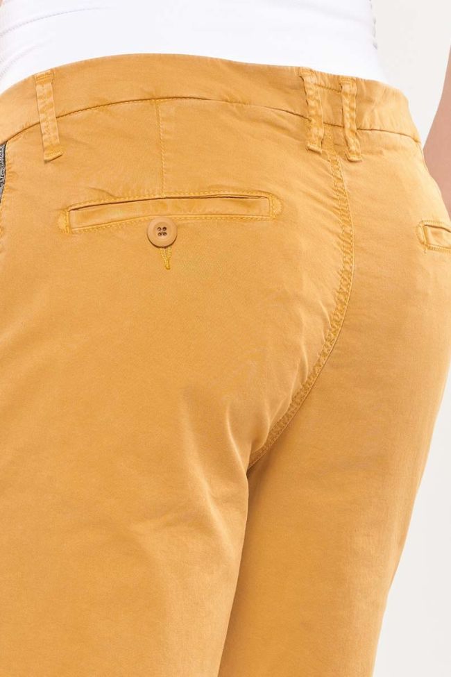 Bermuda-short Robin in gelb