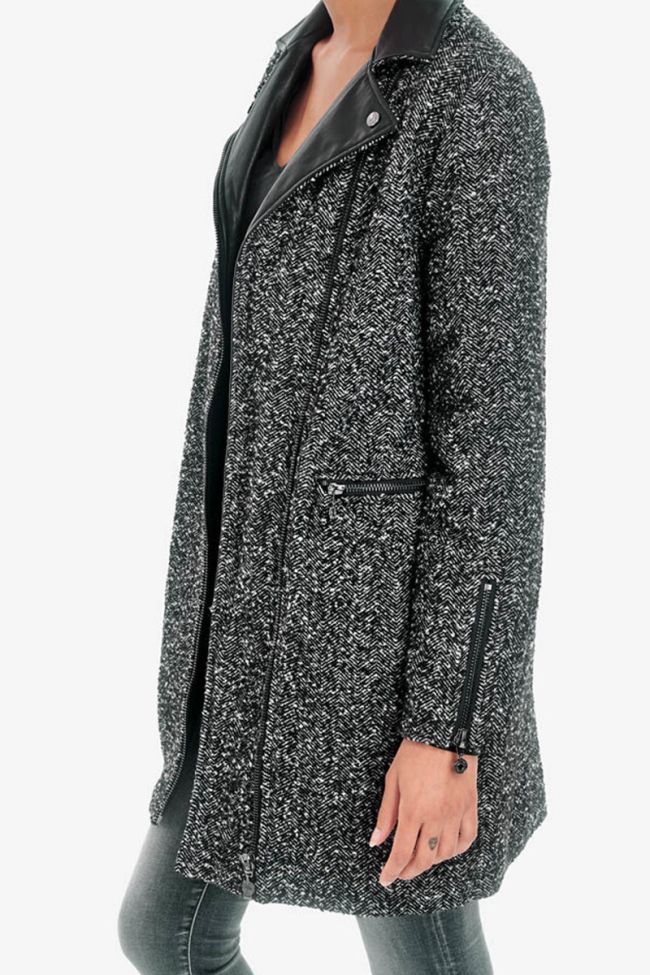 Mantel Debo in schwarz