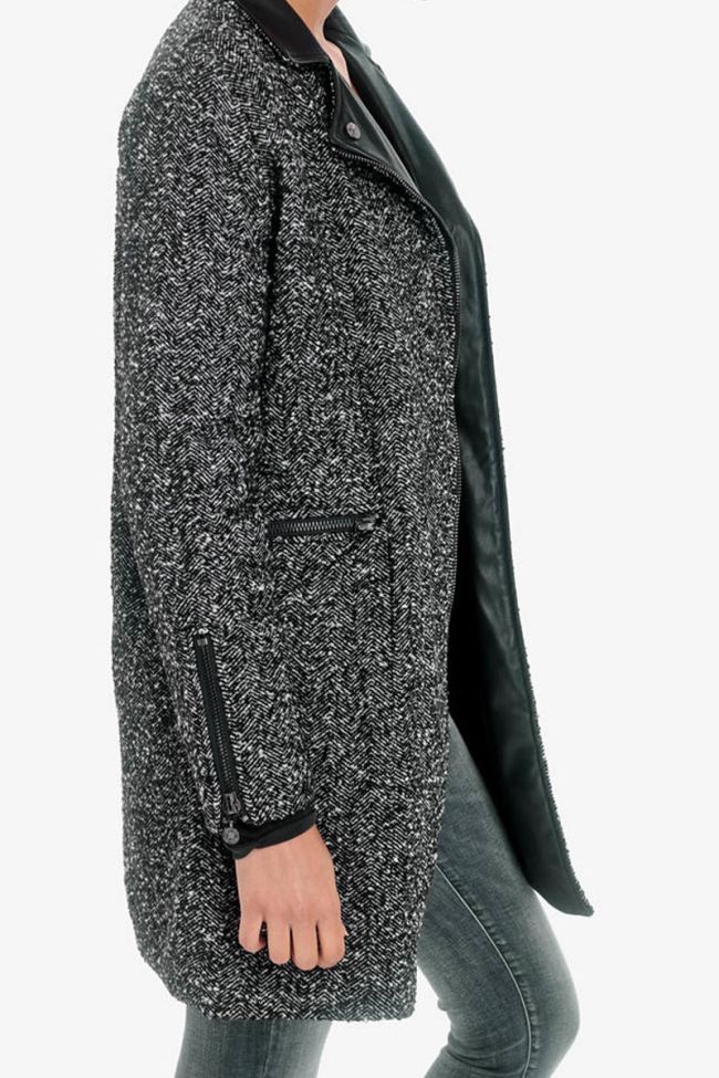 Mantel Debo in schwarz