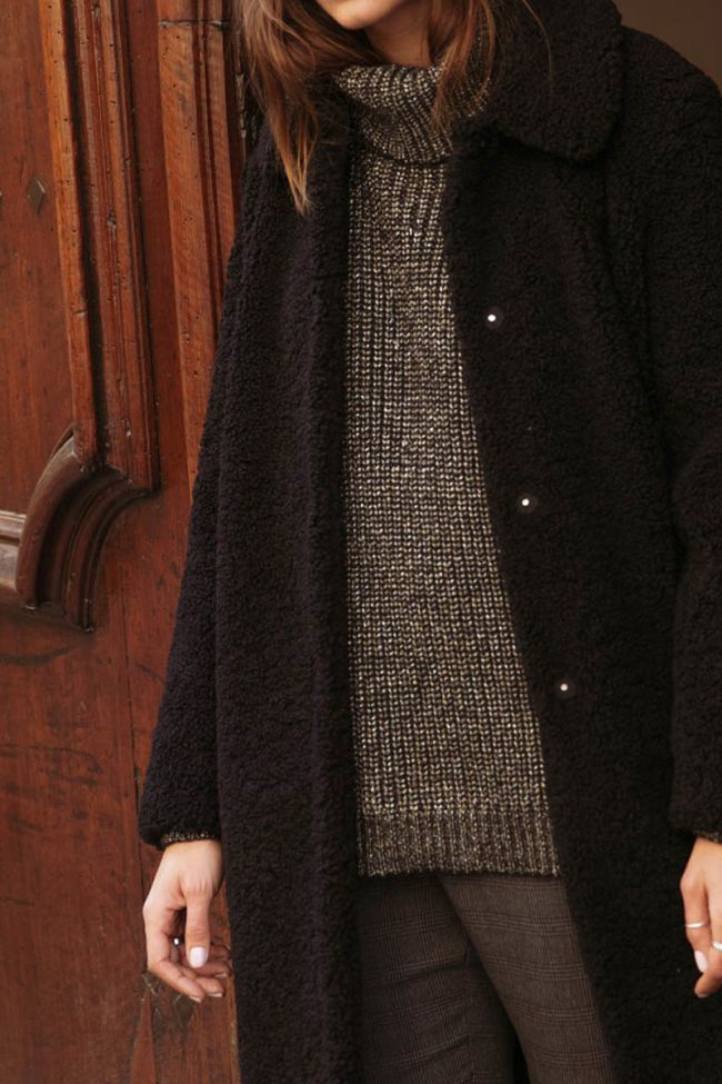 Mantel Doll in schwarz