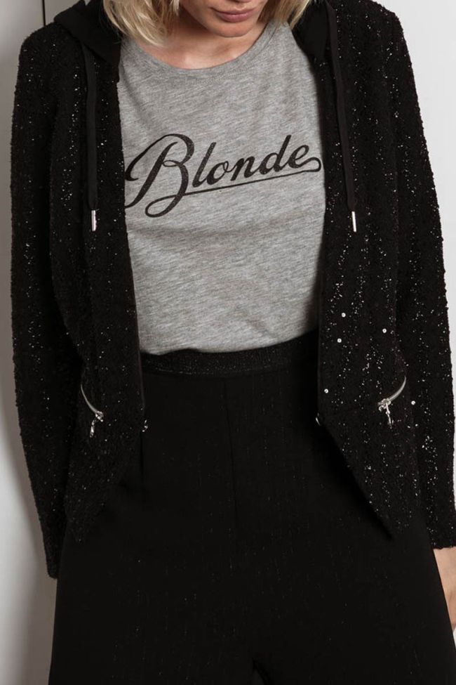 T-shirt Newbrond in grau