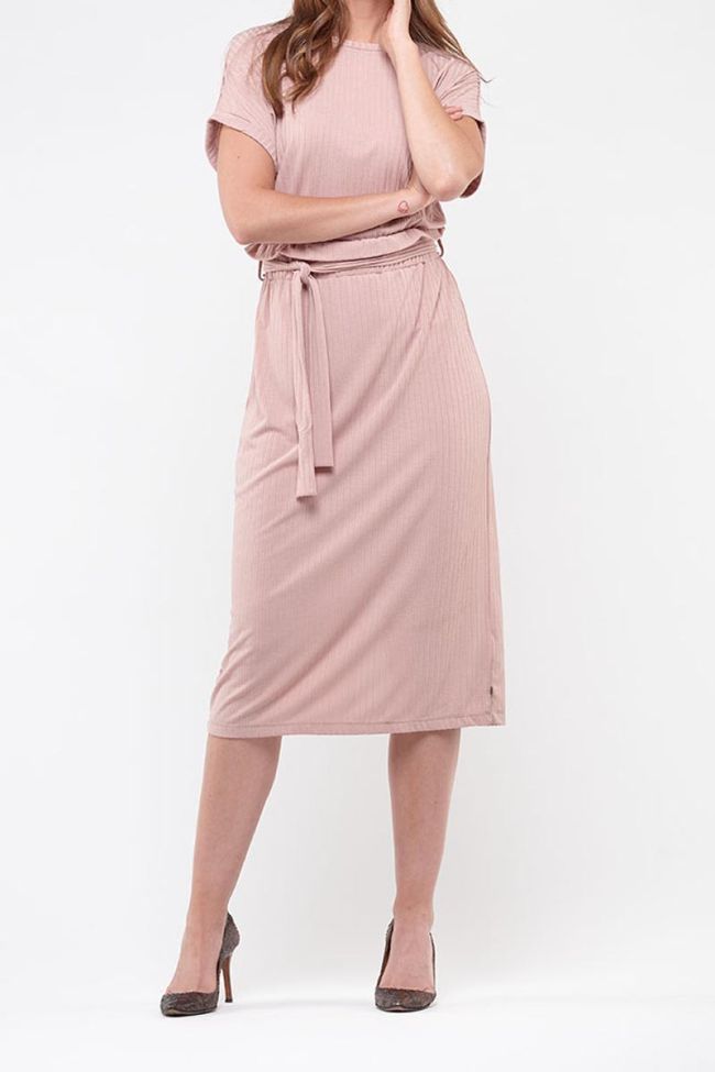 Kleid Winter in Blush