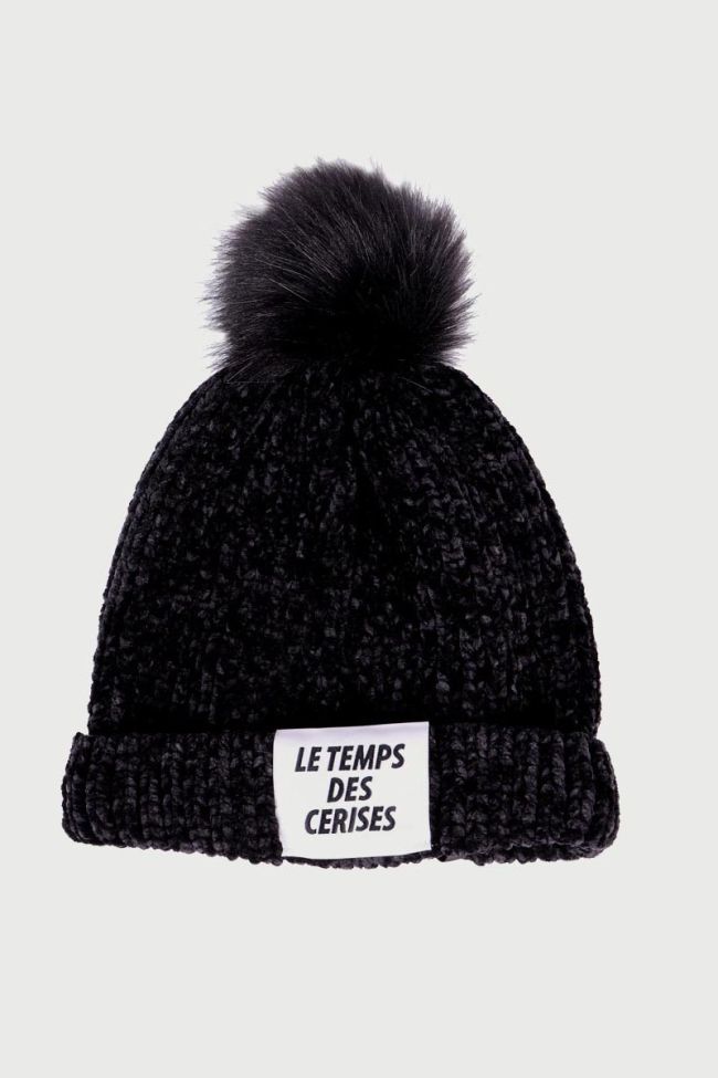 Bonnet Barbara noir