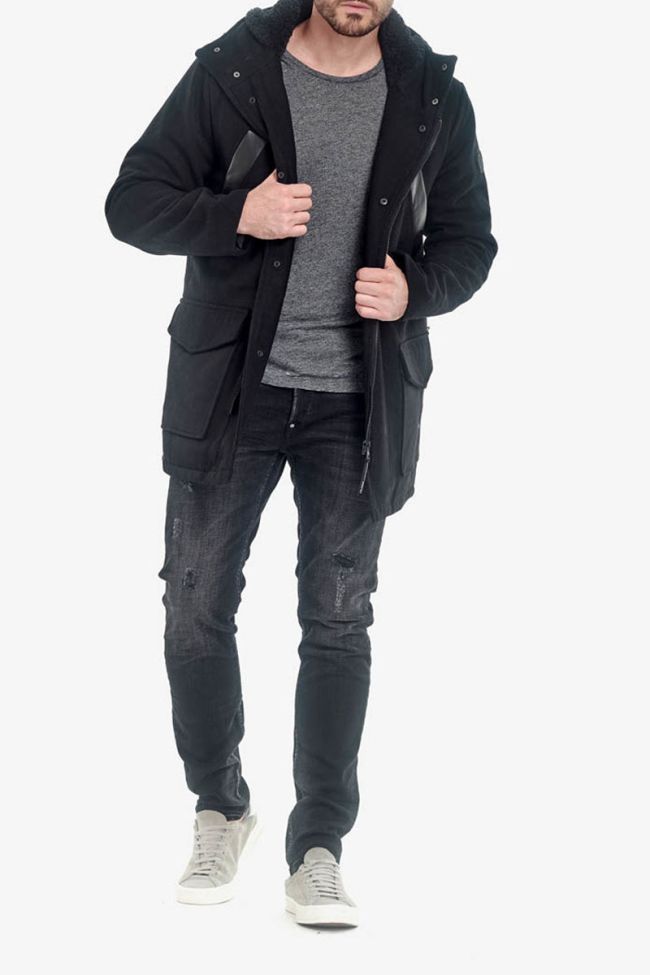 Mantel Jeffrey in schwarz