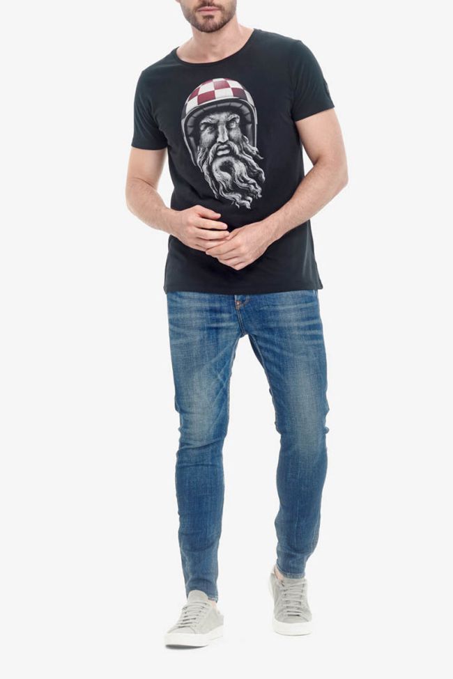 T-shirt Minos in schwarz