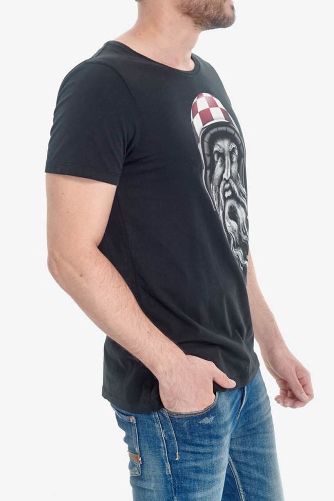 T-shirt Minos in schwarz