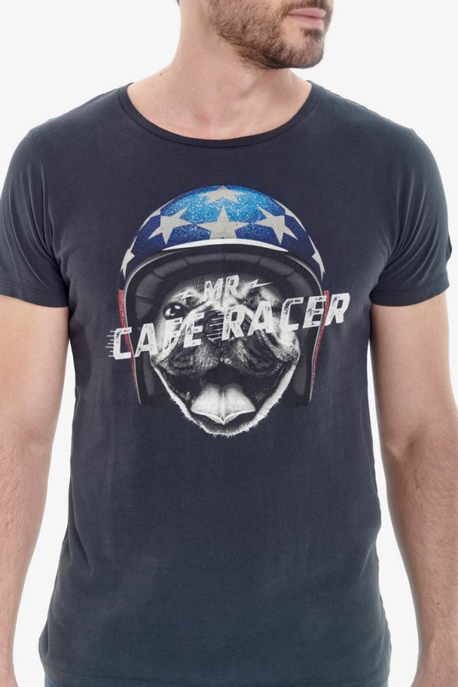 T-shirt Racer in blau