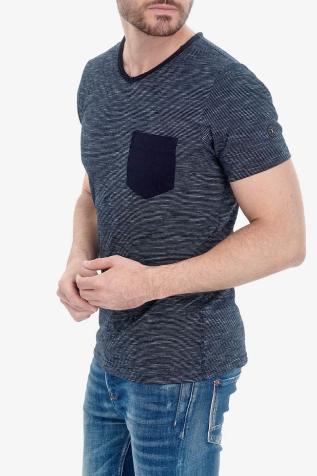 T-shirt Roch in blau