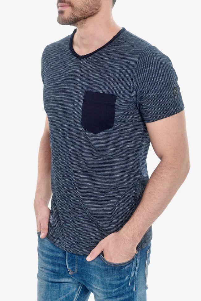 T-shirt Roch in blau