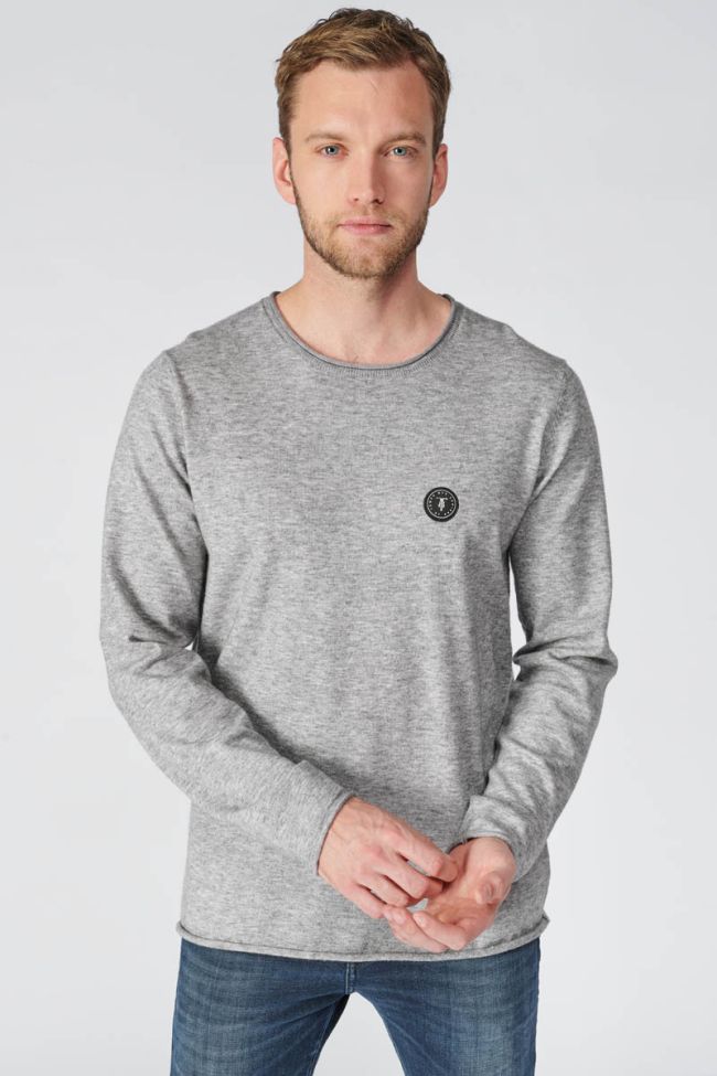 Pullover Terry in grau