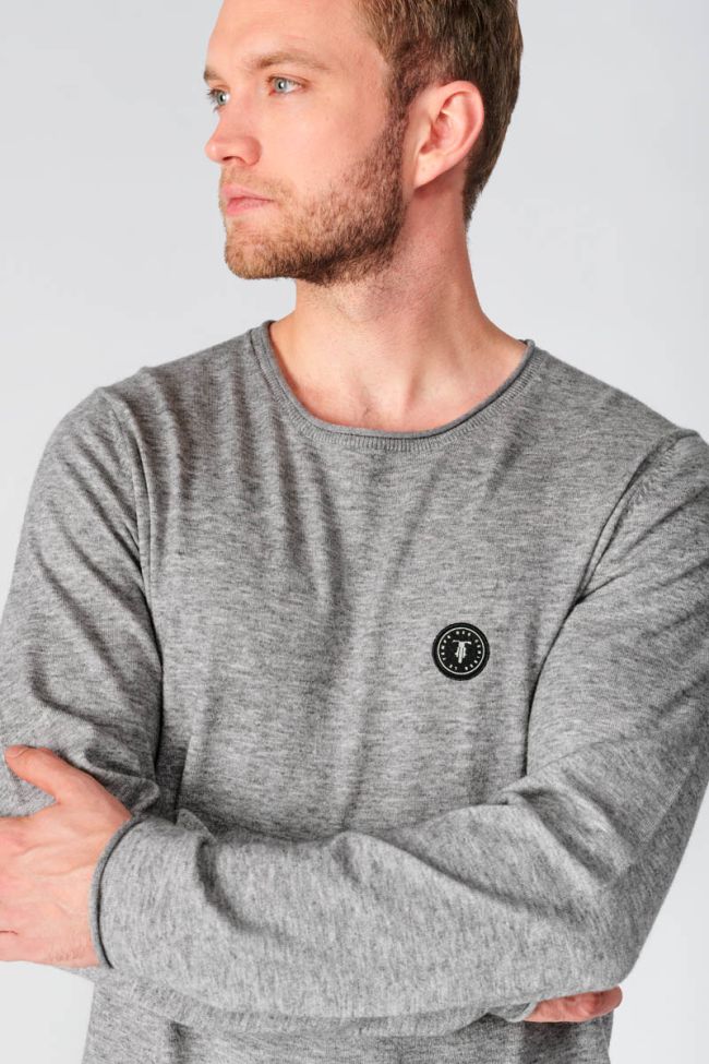 Pullover Terry in grau