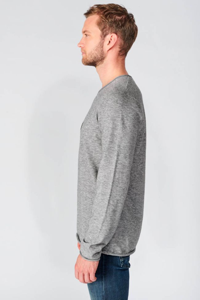 Pullover Terry in grau