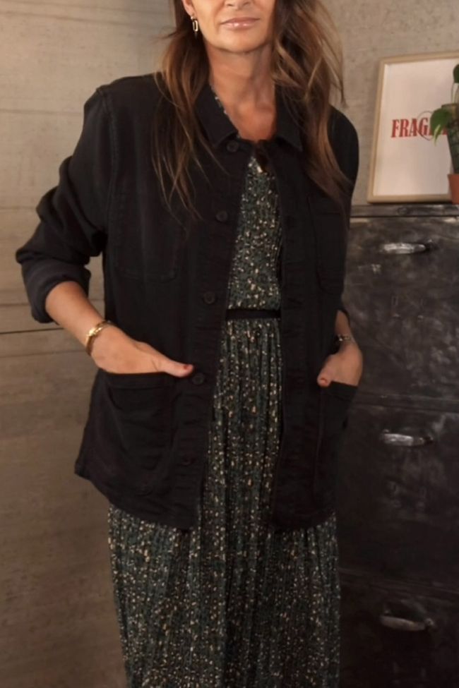 Jacke Zephyr in schwarz