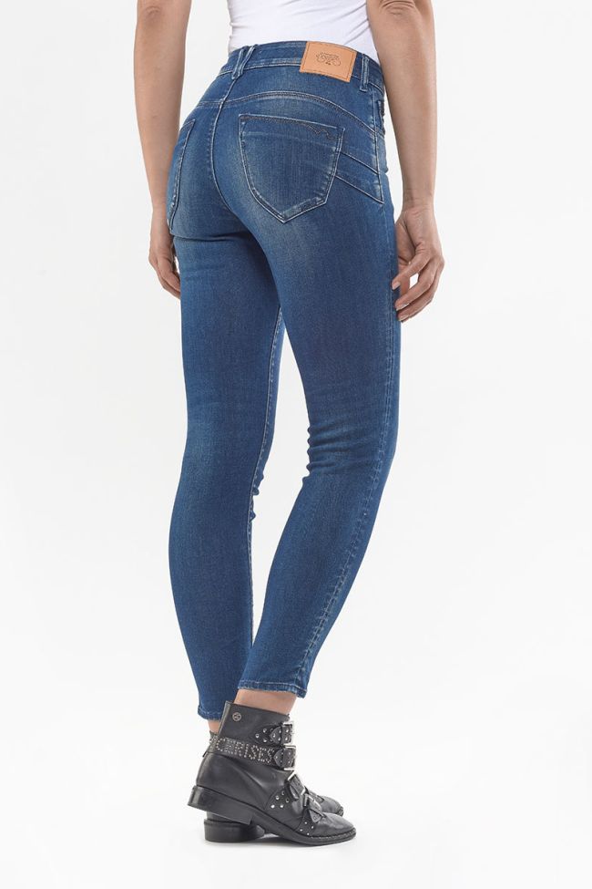 Jeans Pulp Slim Taille Haute 7/8eme Bleu