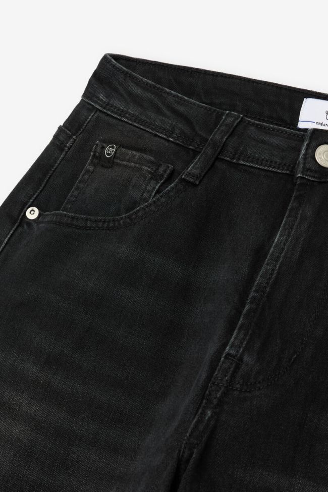 Jeans 400/28 regular loose Bonnie high waist schwarz Nr. 1