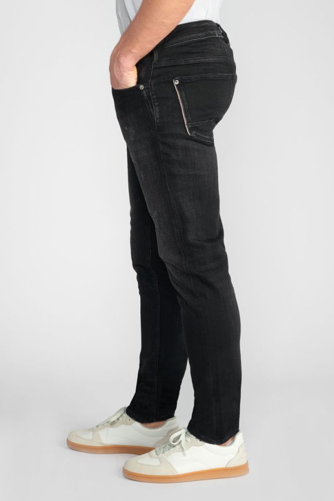 Jeans 600/17 adjusted Basic destroy schwarz Nr.1