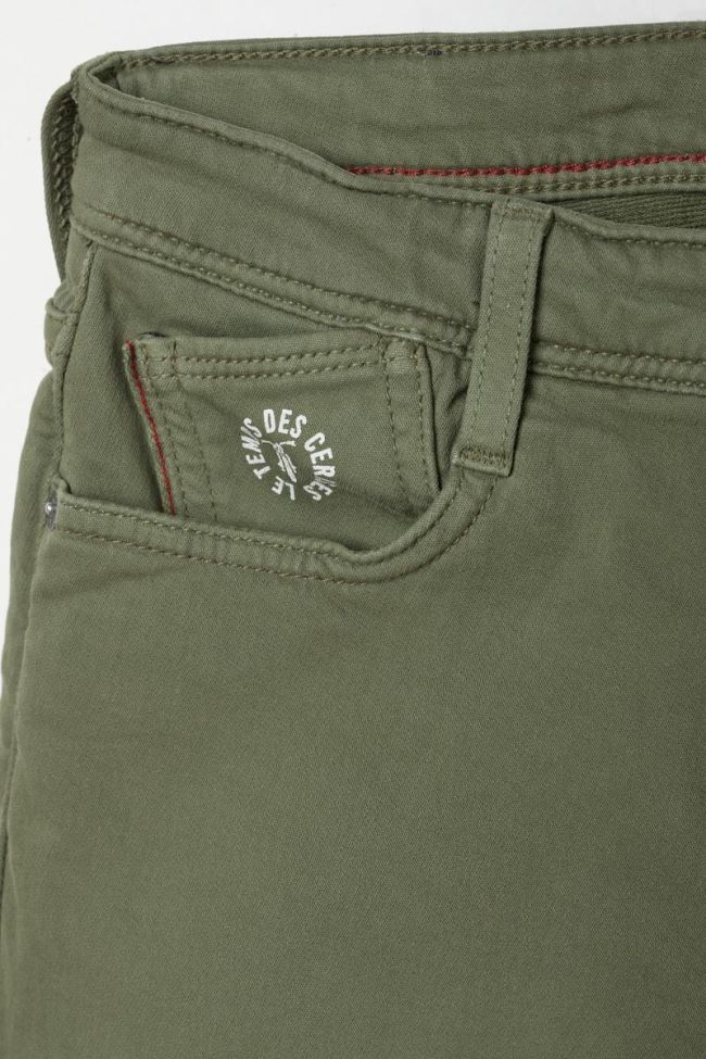 Bermuda-short Jogg in grün