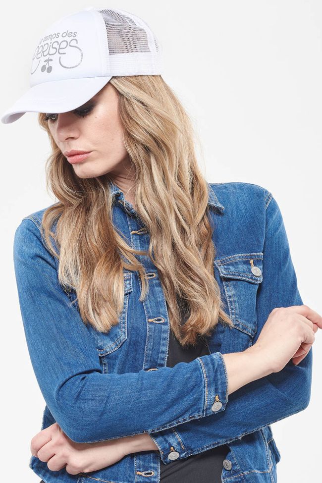 Basecap Angely in weiß