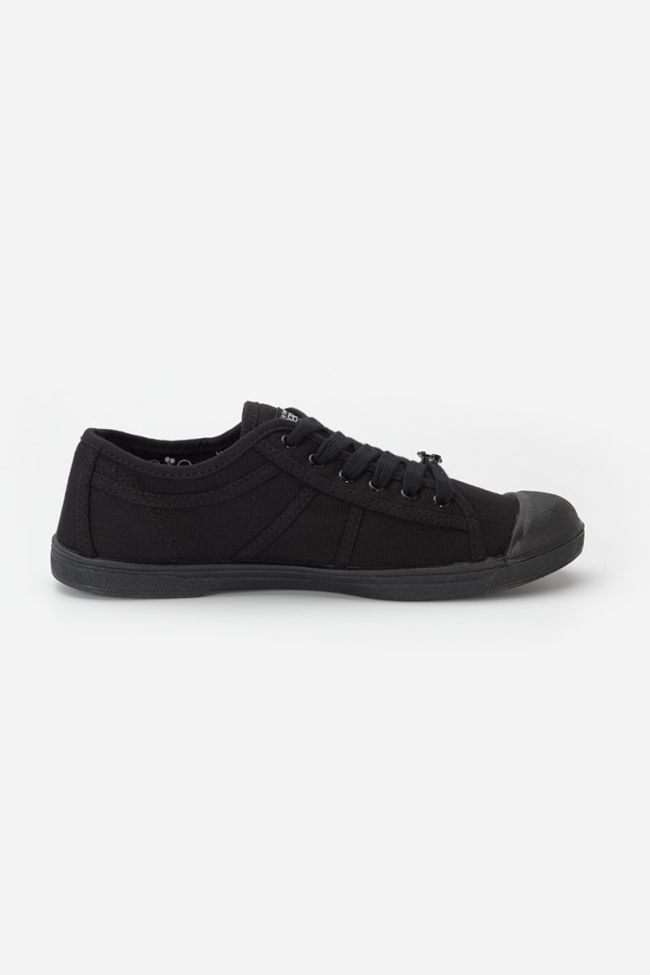 Schwarze Basic Sneakers