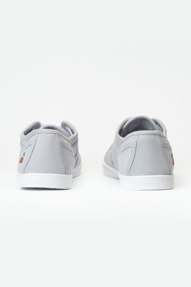 Sneakers Basic Graue