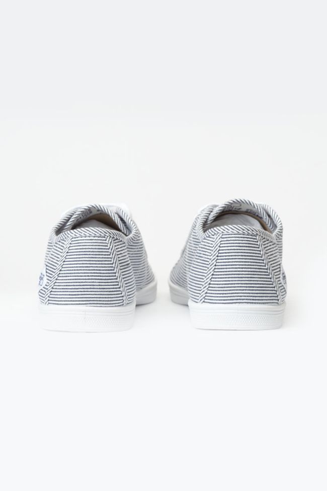 Sneakers Basic gestreift 