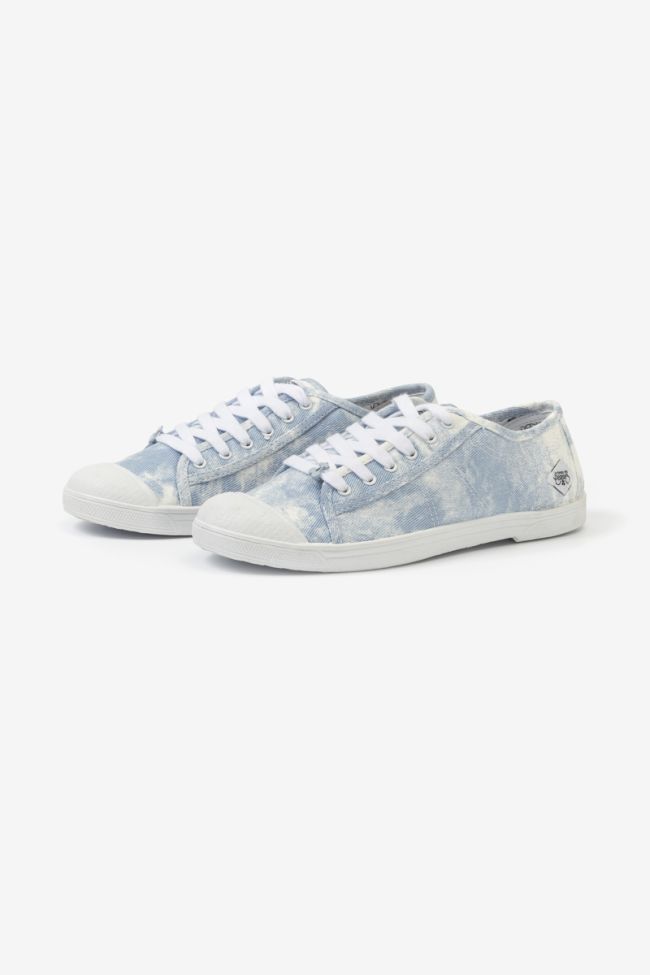 Sneakers Basic tie and dye blau