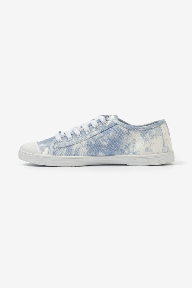 Sneakers Basic tie and dye blau