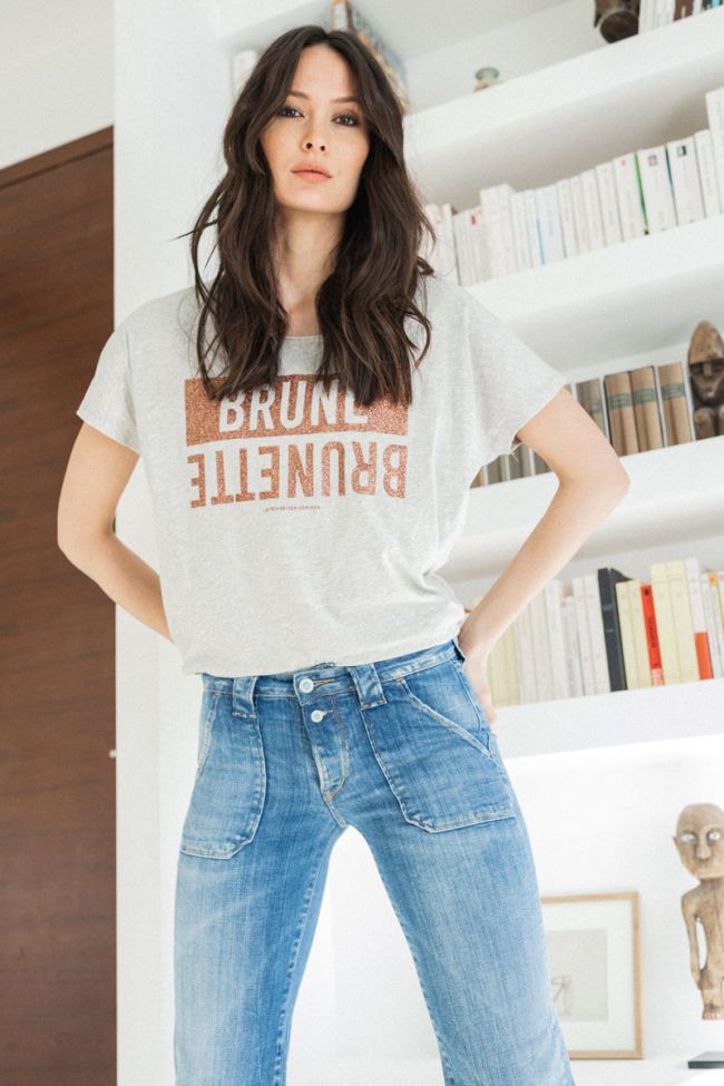 T-shirt Blune in grau