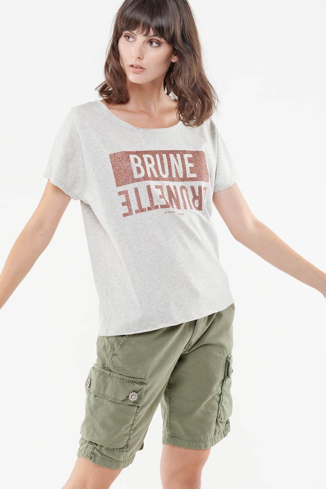 T-shirt Blune in grau