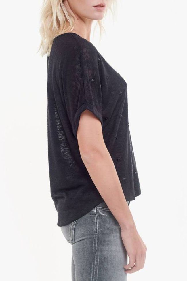 T-shirt Bote in schwarz