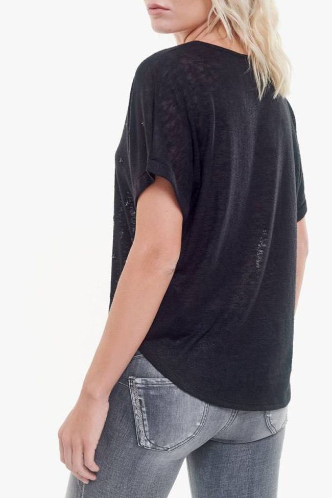 T-shirt Bote in schwarz