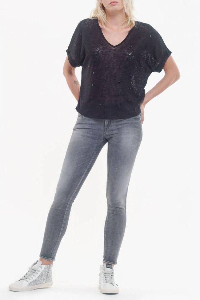 T-shirt Bote in schwarz