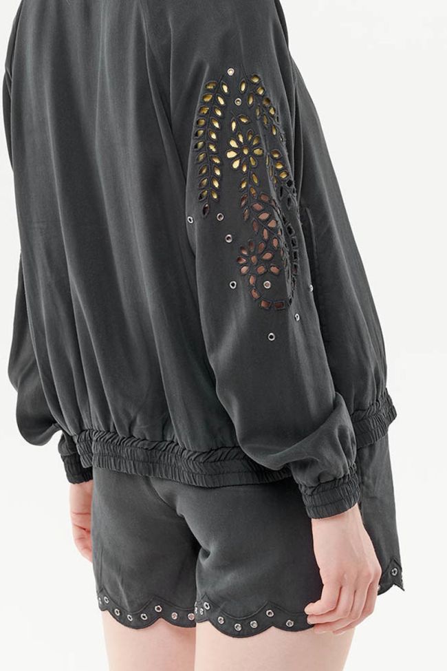 Jacke Nervi in schwarz