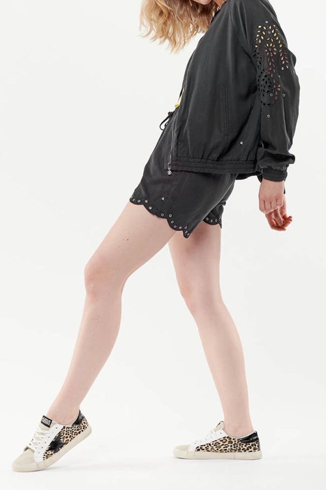 Jacke Nervi in schwarz