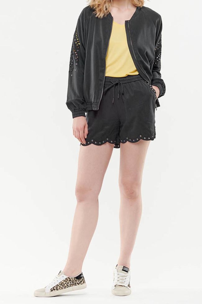 Jacke Nervi in schwarz