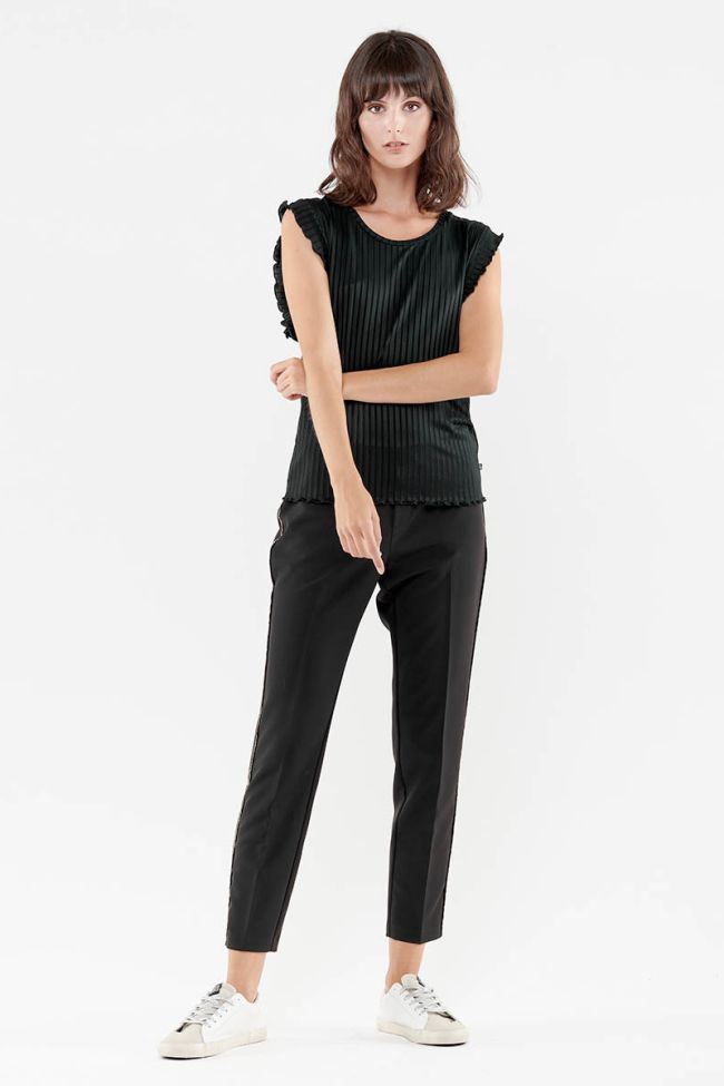 T-shirt Roky in schwarz