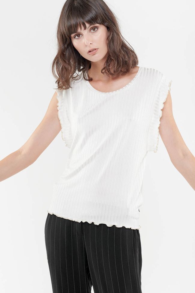 T-shirt Roky in weiß