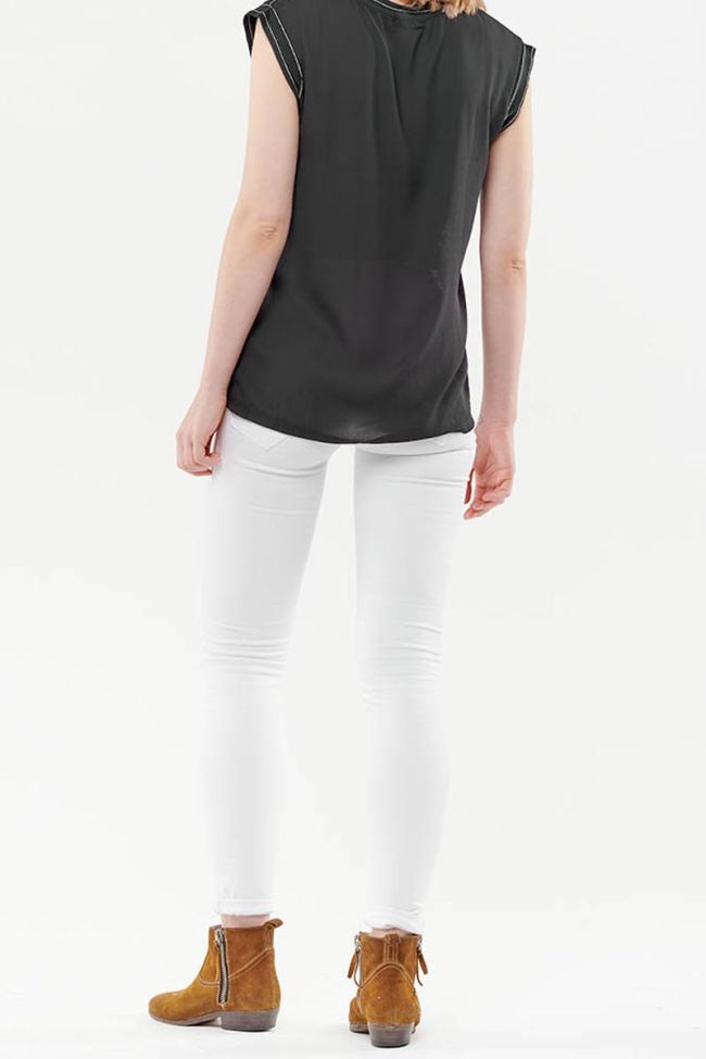 T-shirt Sergia in schwarz
