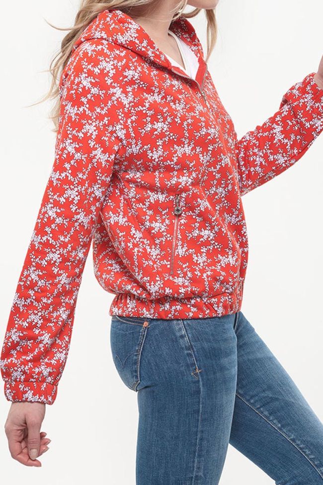 Kapuzen-sweatshirt Strada in rot