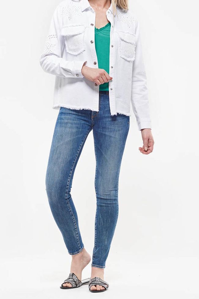 Jacke Texaco in weiß