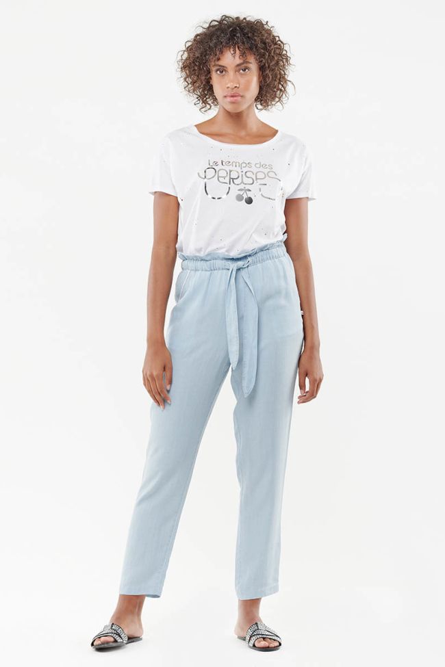 T-shirt Wake in weiß