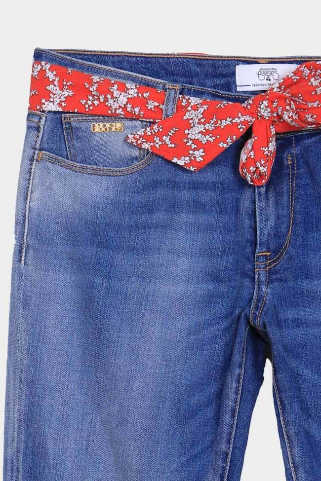 Caprihose Liev in blau