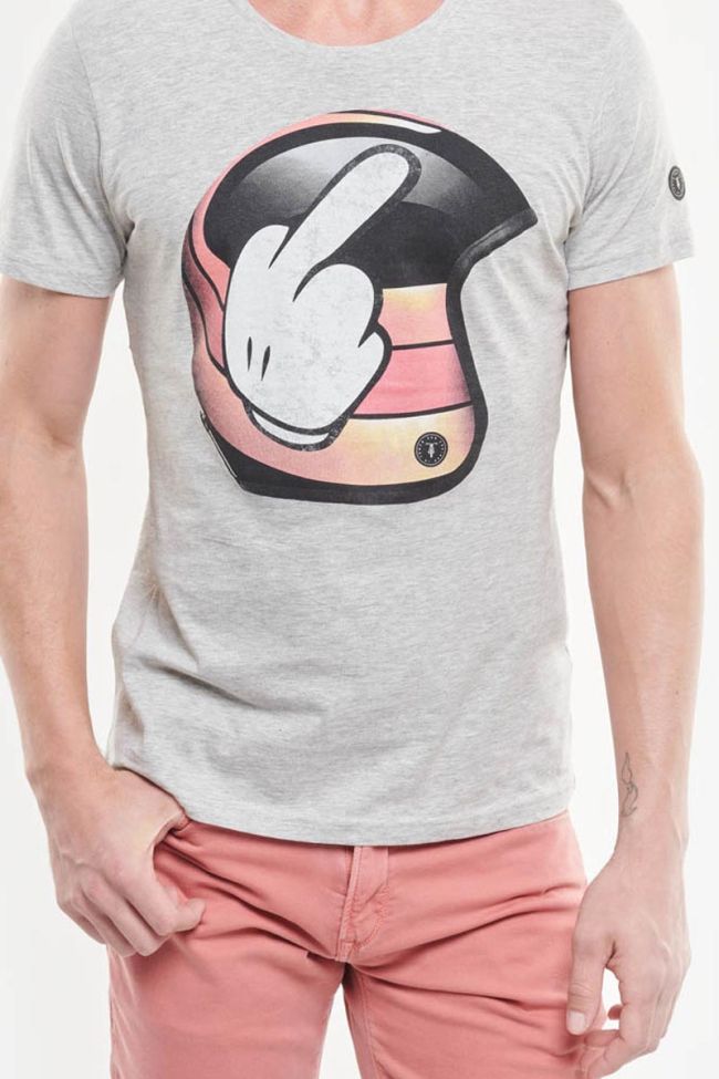 T-shirt Balt in grau