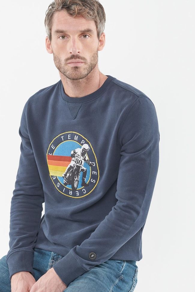 Sweatshirt Brody in blau