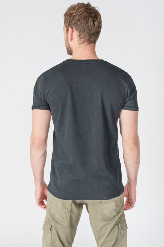 T-shirt Brown in schwarz
