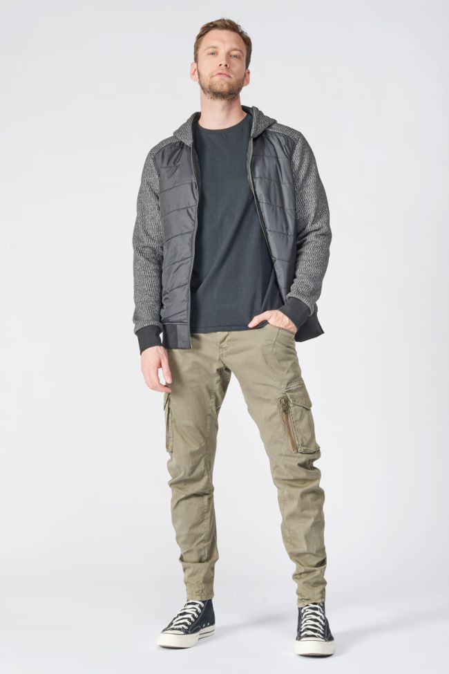 T-shirt Brown in schwarz