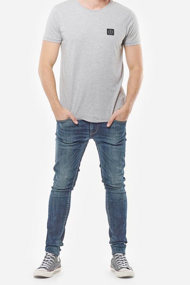 T-shirt Brown in grau